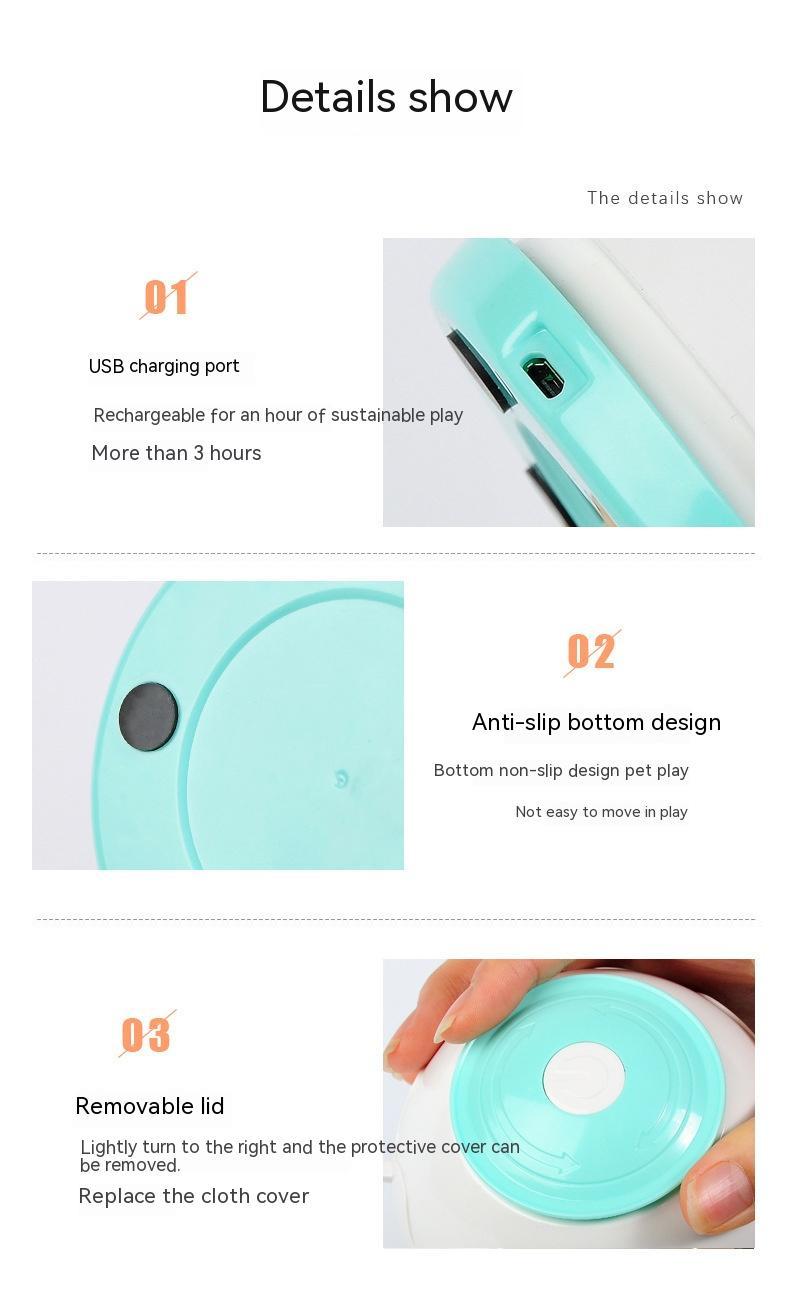 Electric Pet Toy Smart Cat Turntable