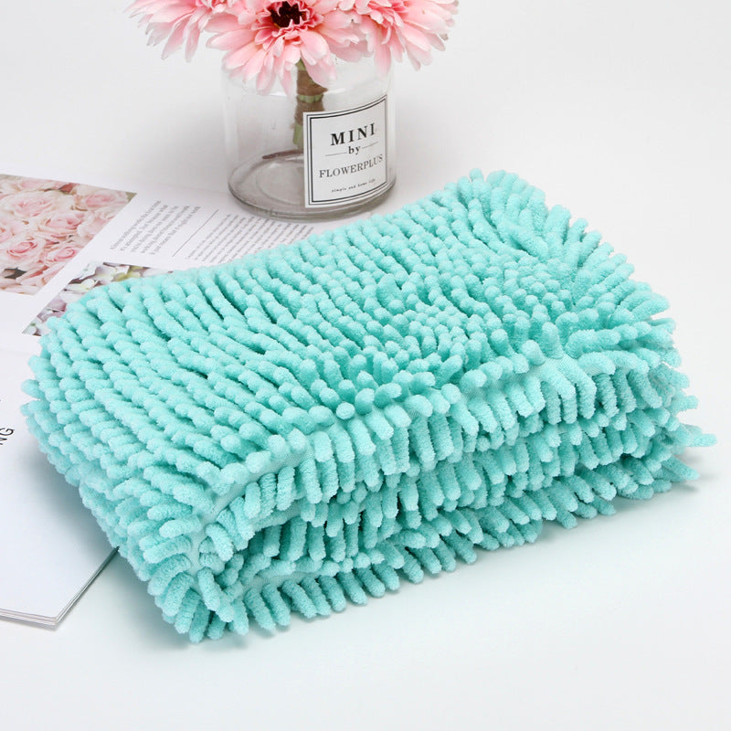 Pet Chenille Extra Size Quick-drying Absorbent Towel